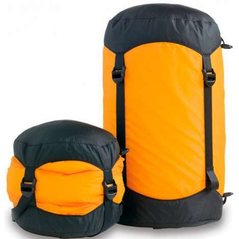 Lot De 2 Sacs De Compression Ultralégers 5L - Pour Doudounes, Sacs De Couchage - Nylon 400T, Cordon De Serrage