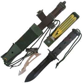 COUTEAU AITOR JUNGLE KING II NOIR