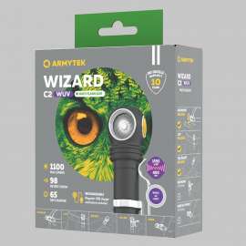 LAMPE DE POCHE LED ARMYTEK WIZARD C2 WUV