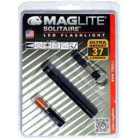 LAMPE TORCHE LED MAGLITE SOLITAIRE NOIR
