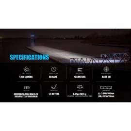 LAMPE DE POCHE OLIGHT S2R BATON II 1150 L REC